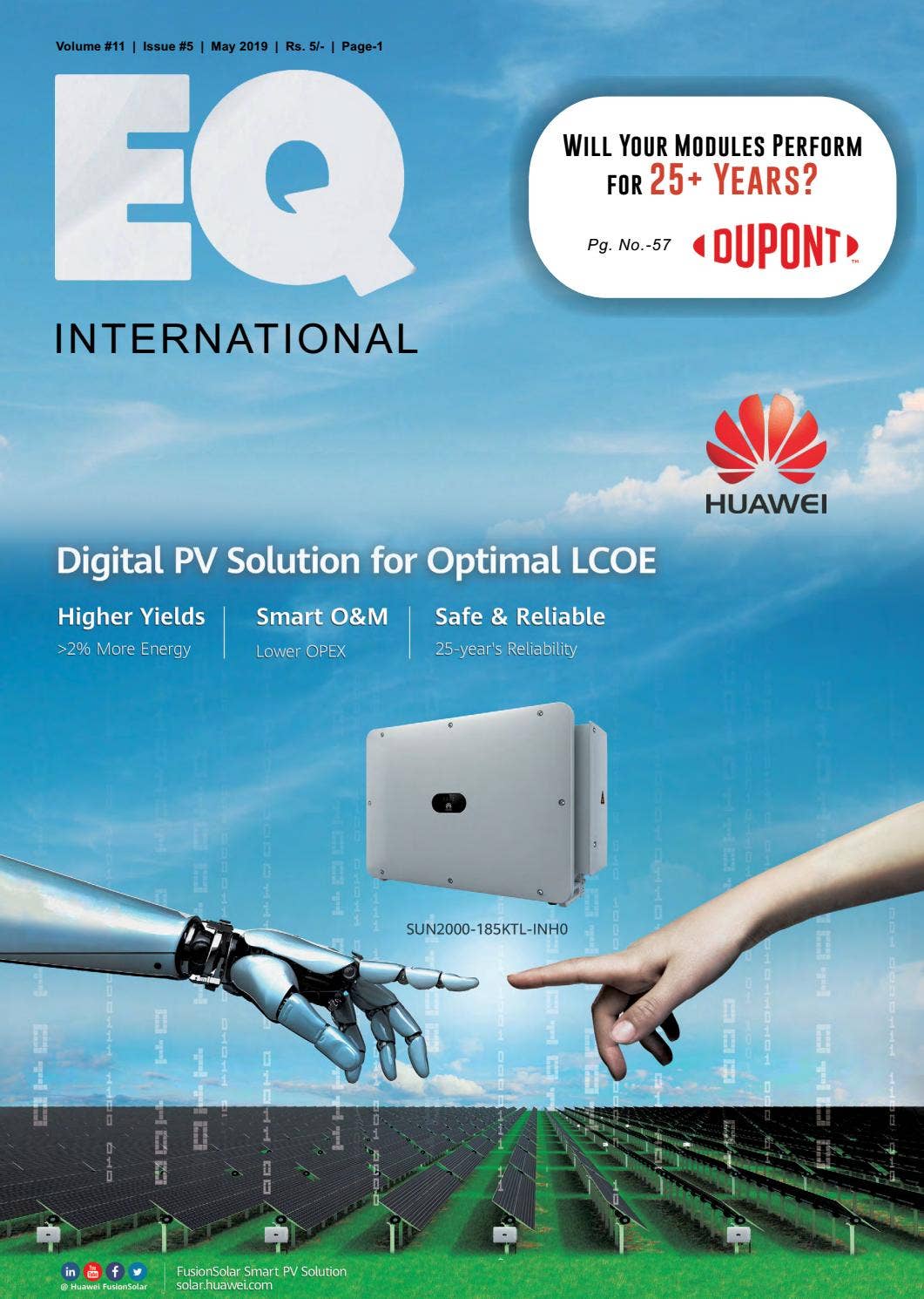 EQ Magazine May 2019 Edition by EQ Int'l Solar Media Group - Issuu