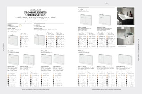 Rubberduck Bathrooms Ltd Hudson Reed - June 2019 Collections - 家具手册 第 23 页