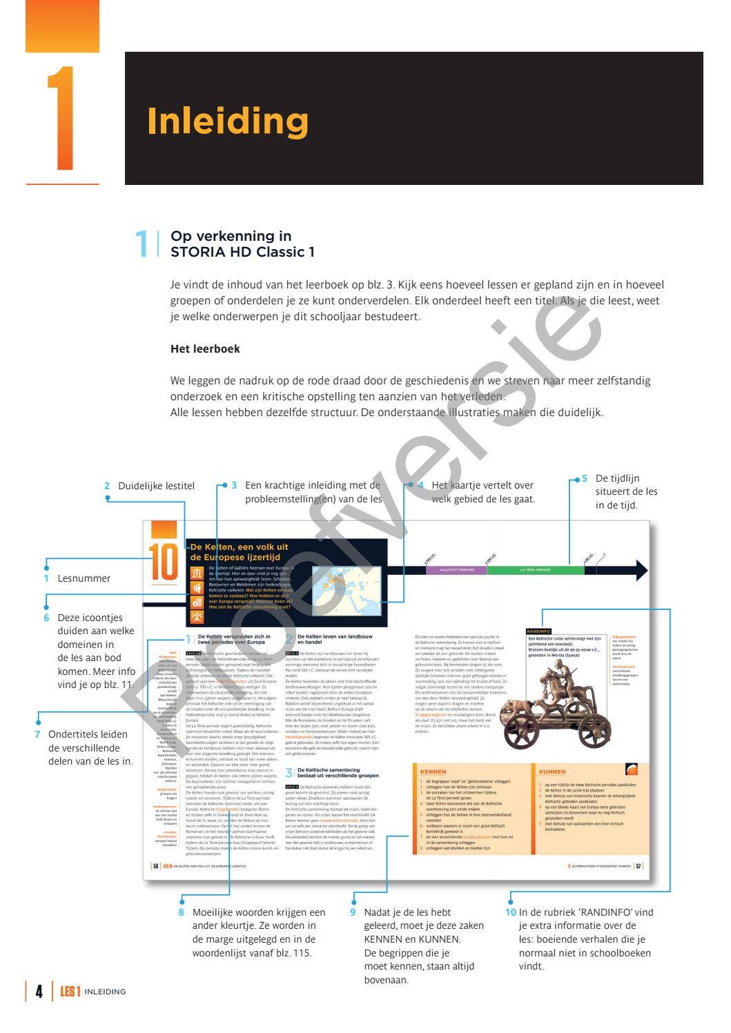 STORIA HD Classic 1 Leerboek - Inkijkexemplaar by VAN IN - Issuu