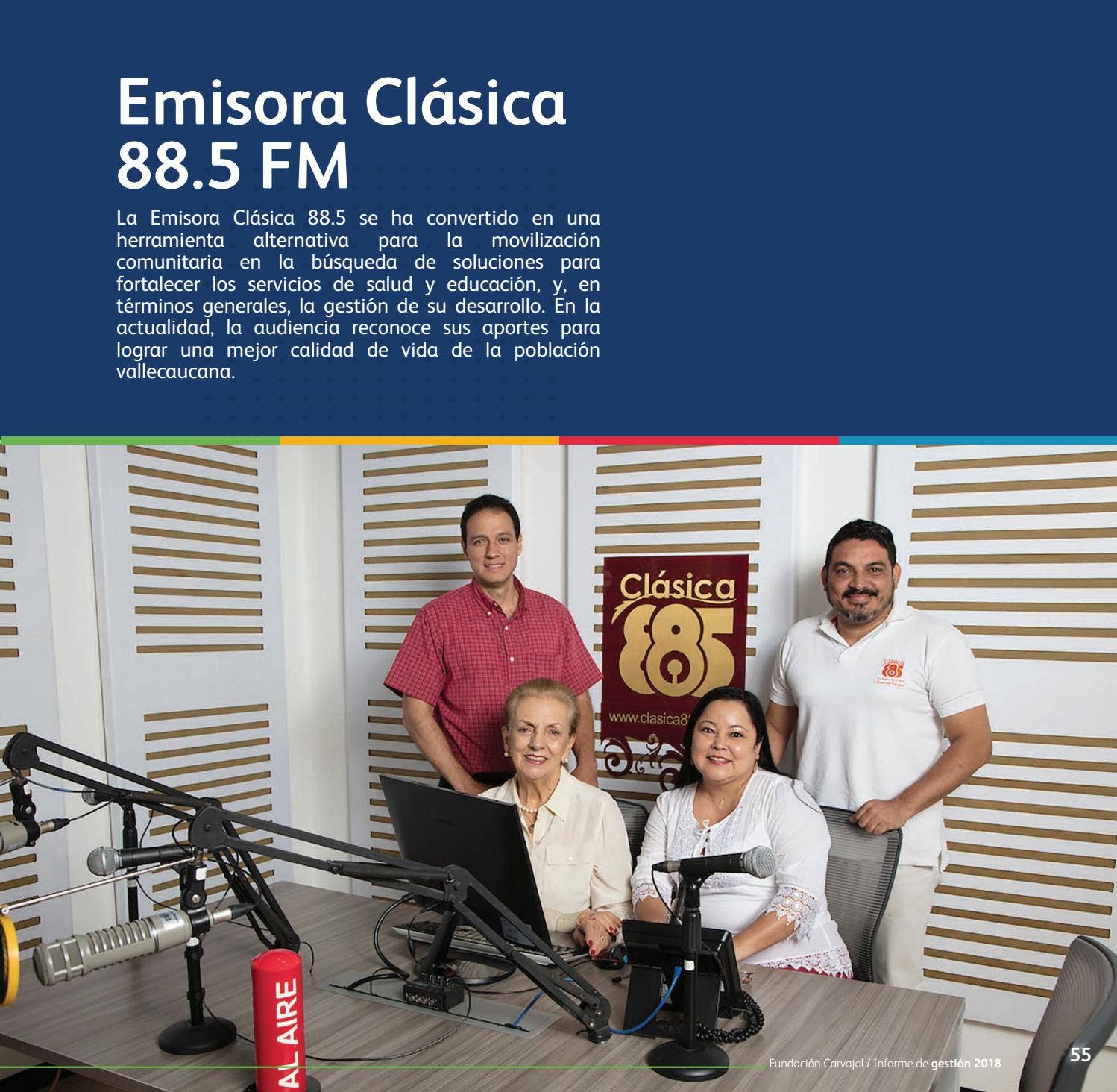 Informe de gestión 2018 by Fundacion Comunicaciones - Issuu