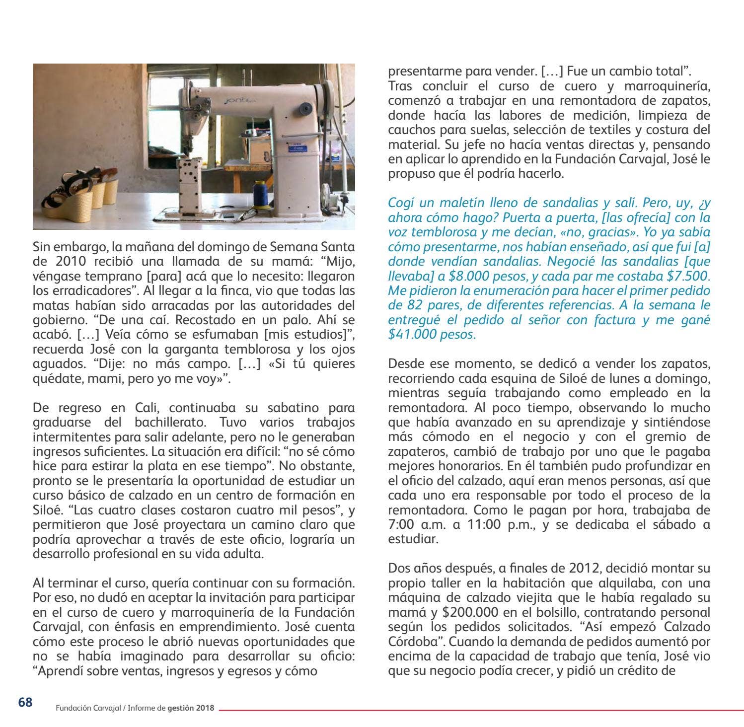 Informe de gestión 2018 by Fundacion Comunicaciones - Issuu