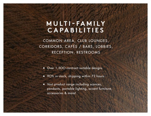 Arteriors MULTI-FAMILY 灯饰手册 SHORTER EMAIL 版本 第 3 页