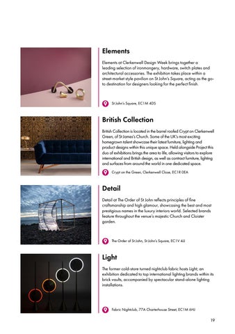 Clerkenwell Design Week Pack 2019 第 19 页