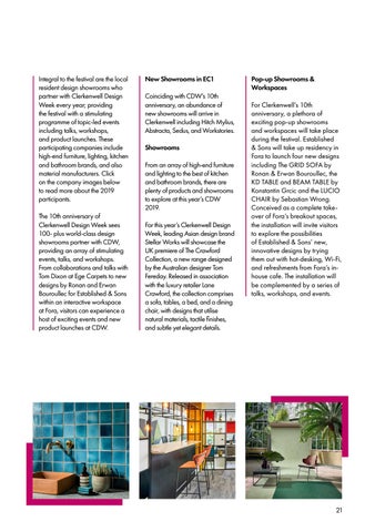 Clerkenwell Design Week Pack 2019 第 21 页