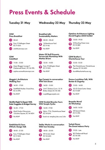 Clerkenwell Design Week Pack 2019 第 5 页