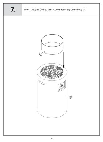 Donovan fire 桌 assembly instructions English (SL-FT-3-DCMNT, SL-FT-3-LCMNT) 第 11 页