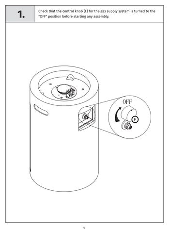 Donovan fire 桌 assembly instructions English (SL-FT-3-DCMNT, SL-FT-3-LCMNT) 第 5 页