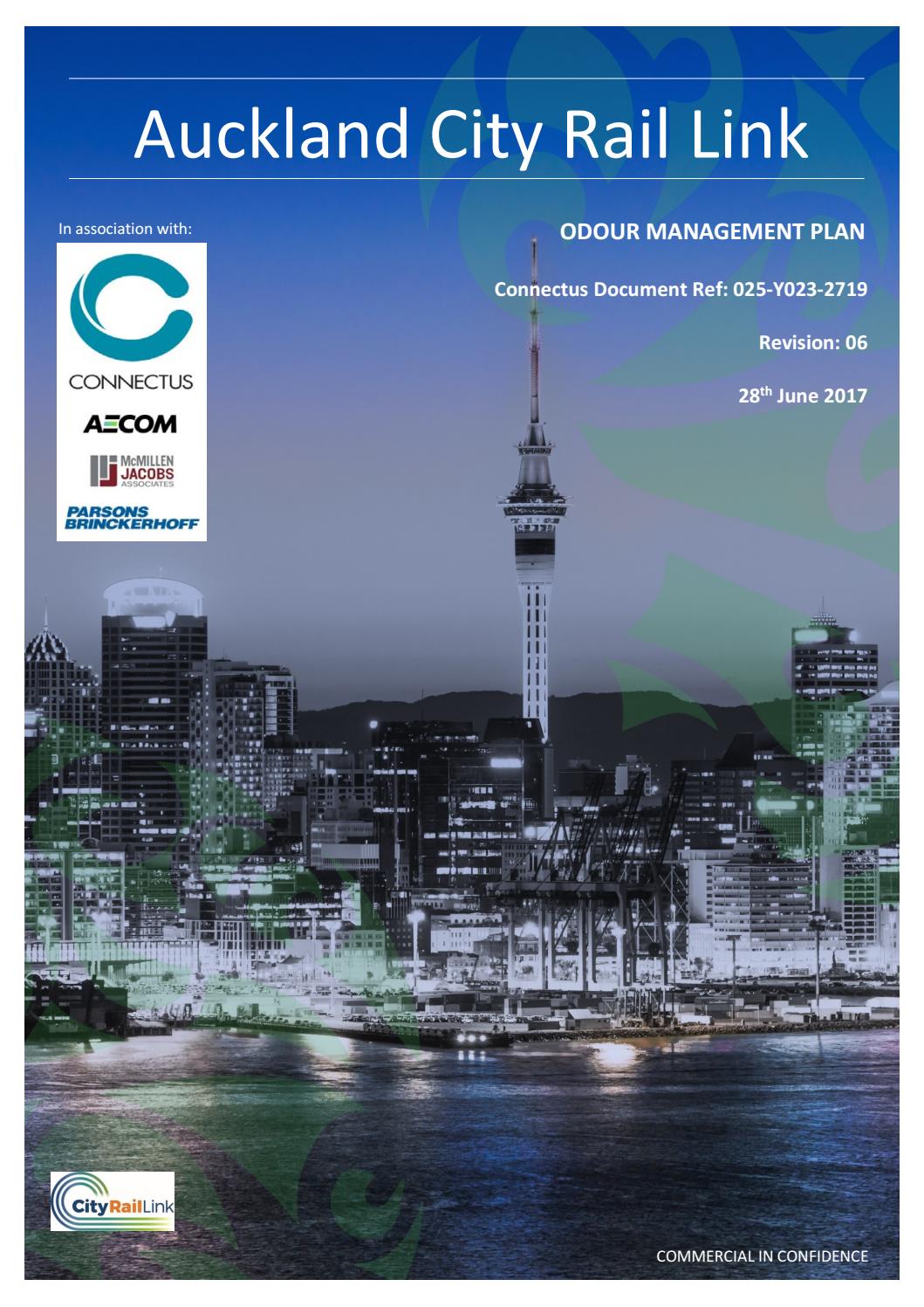 Odour Management Plan Revision 06 by City Rail Link Ltd Issuu
