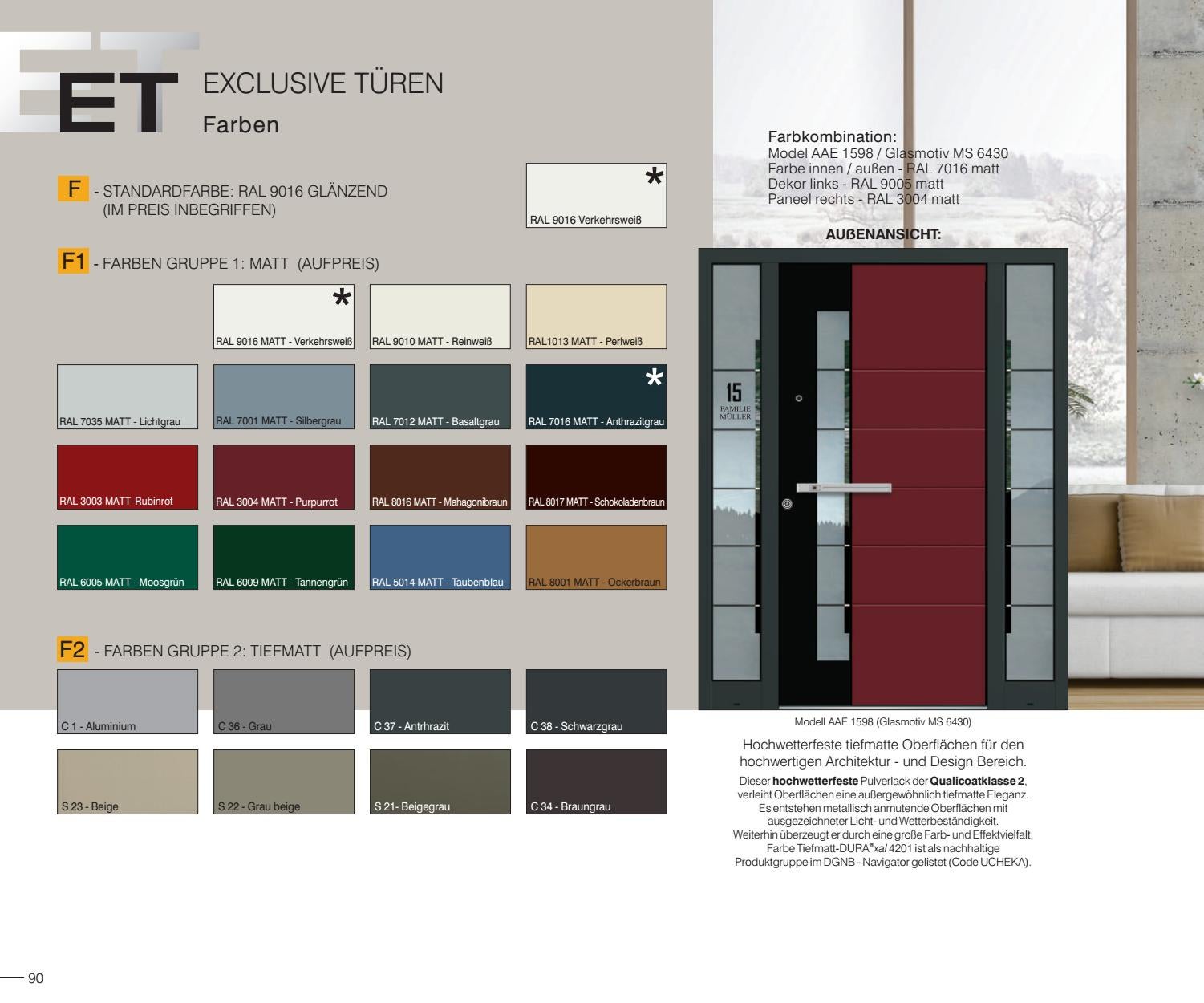 INOTHERM Sonderserie Exclusiv (DE) by INOTHERM aluminium doors - Issuu
