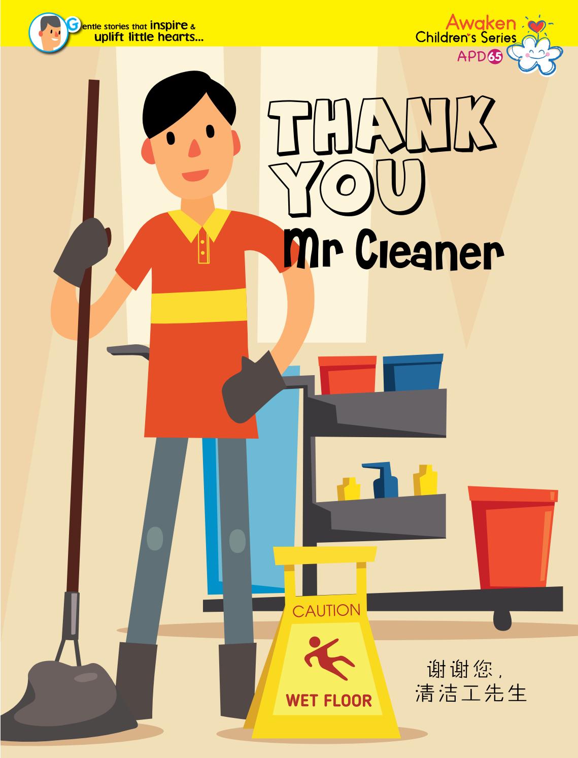Thank You Mr Cleaner by Awaken Publishing - Issuu