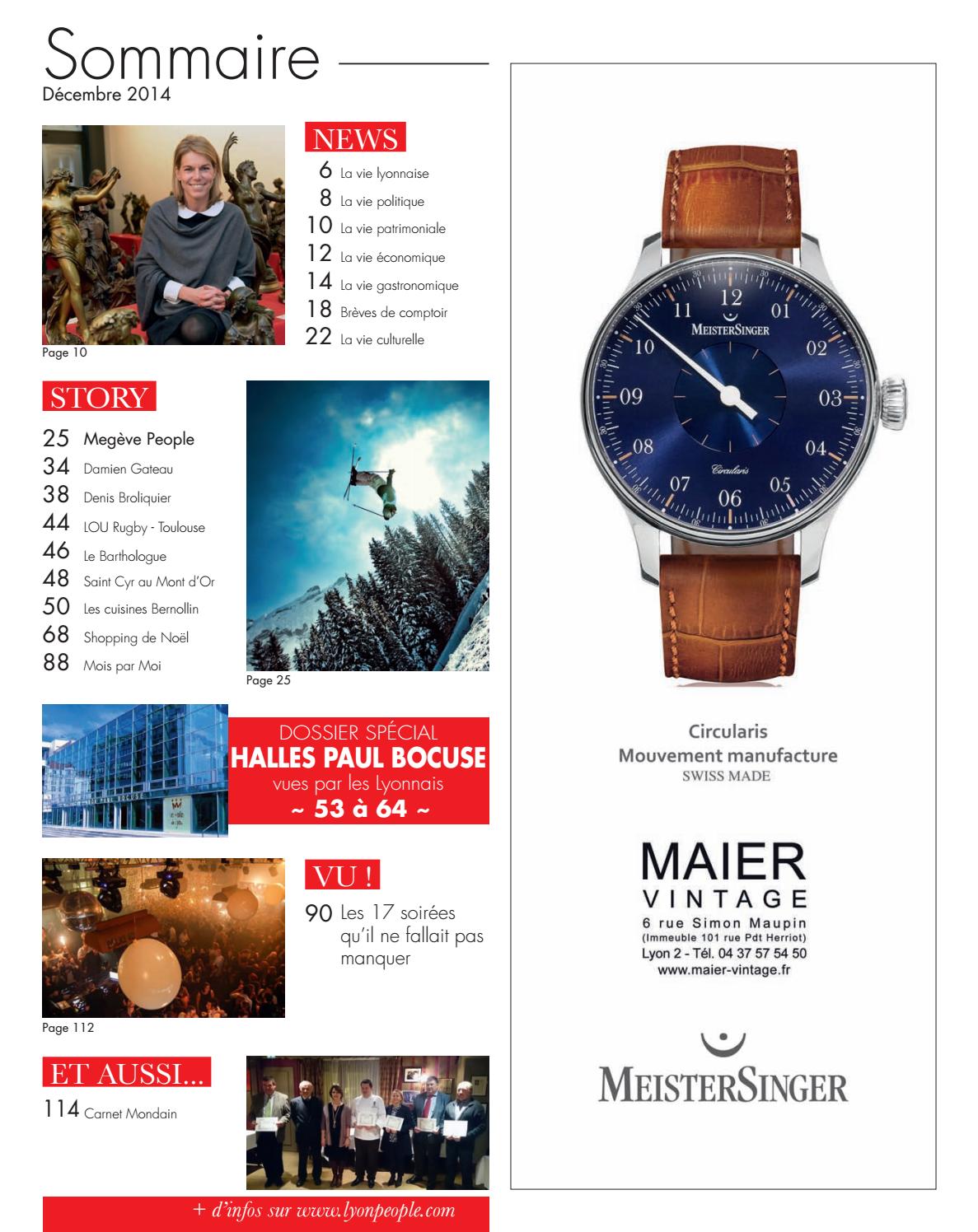 Lyon People Decembre 14 By Lyon People Issuu