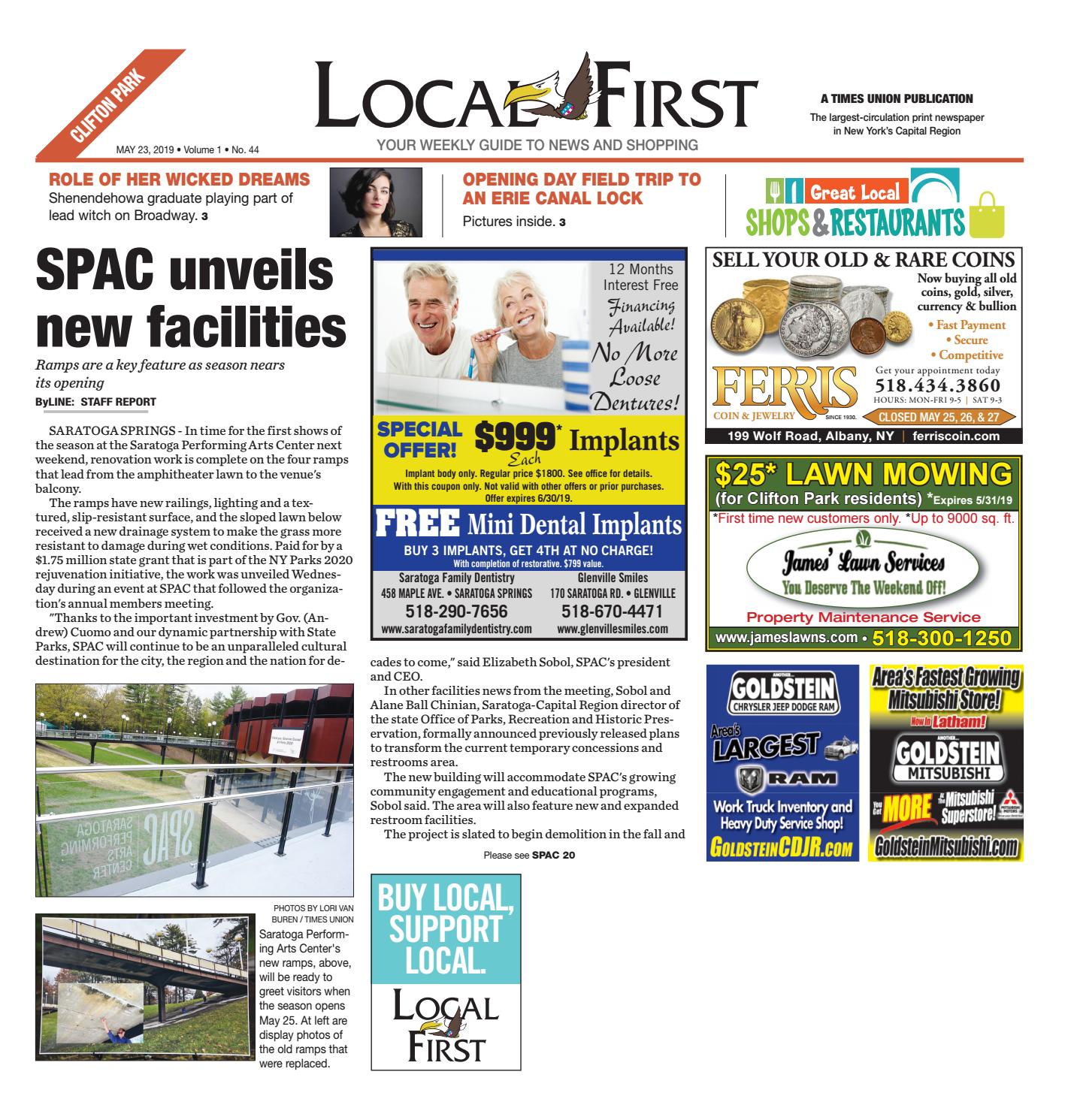 Local First Clifton Park 052319 by Capital Region Weekly Newspapers Issuu