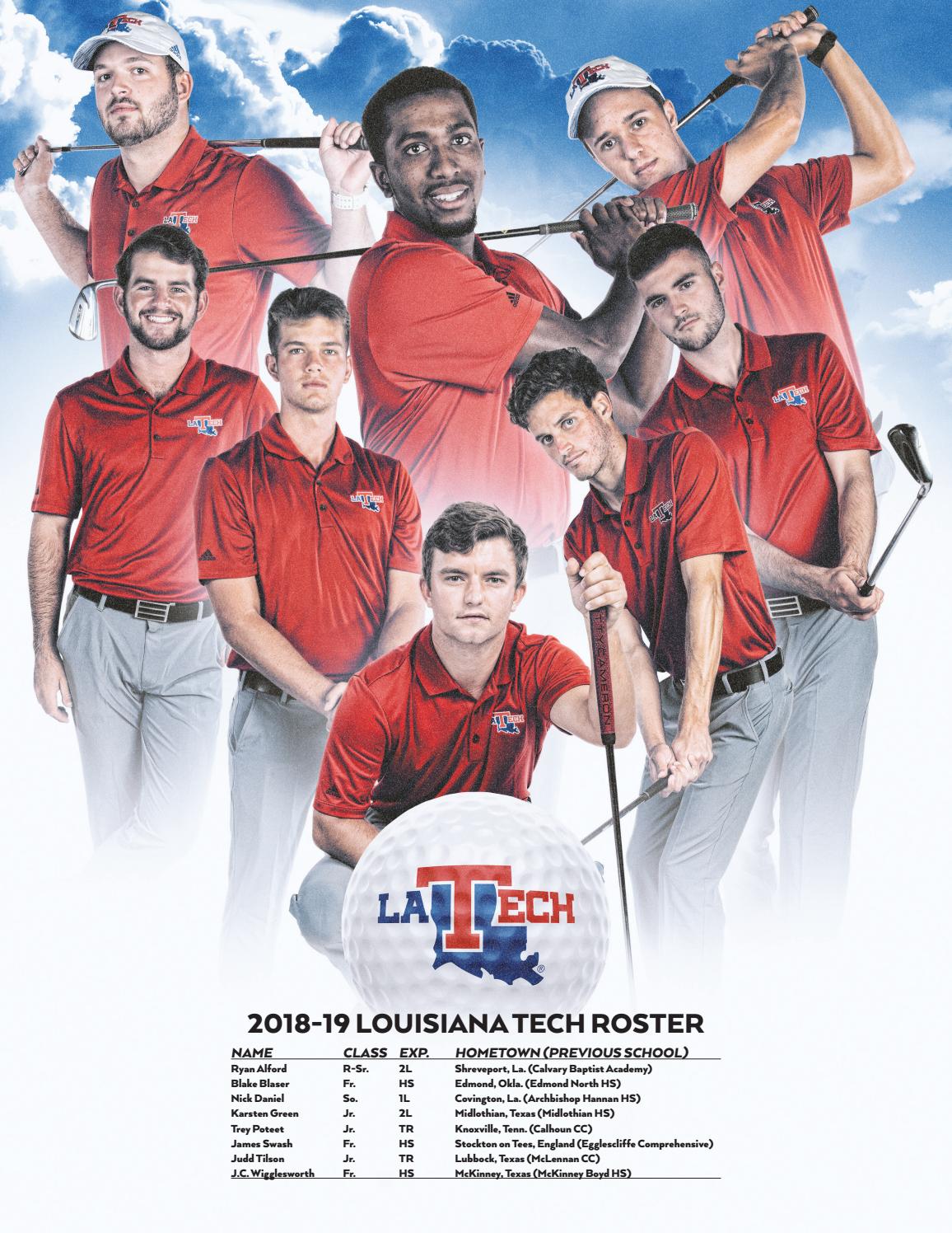 2018-19 Louisiana Tech Golf Media Guide by Louisiana Tech Athletics - Issuu