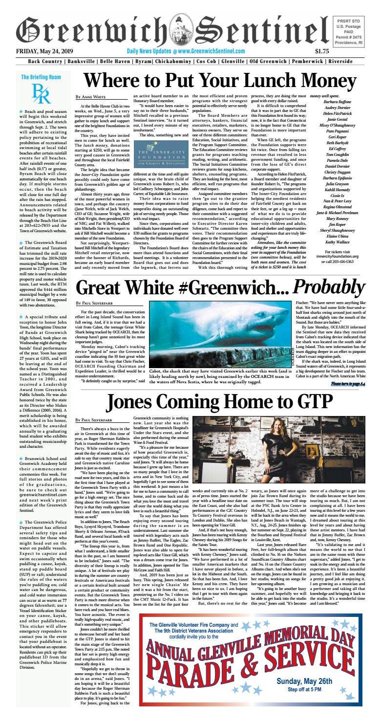 May 24, 2019 by Greenwich Sentinel - Issuu