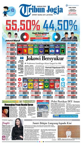 Tribun Jogja 22 05 2019 By Tribun Jogja Issuu