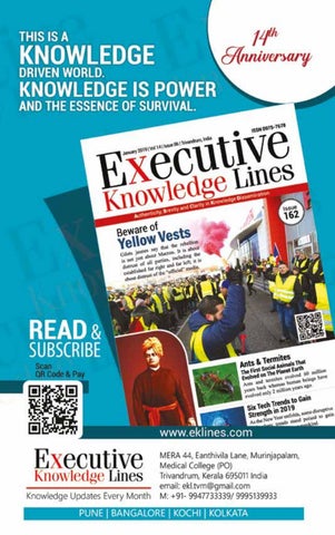 EXECUTIVE KNOWLEDGE LINES April 2019 第 4 页