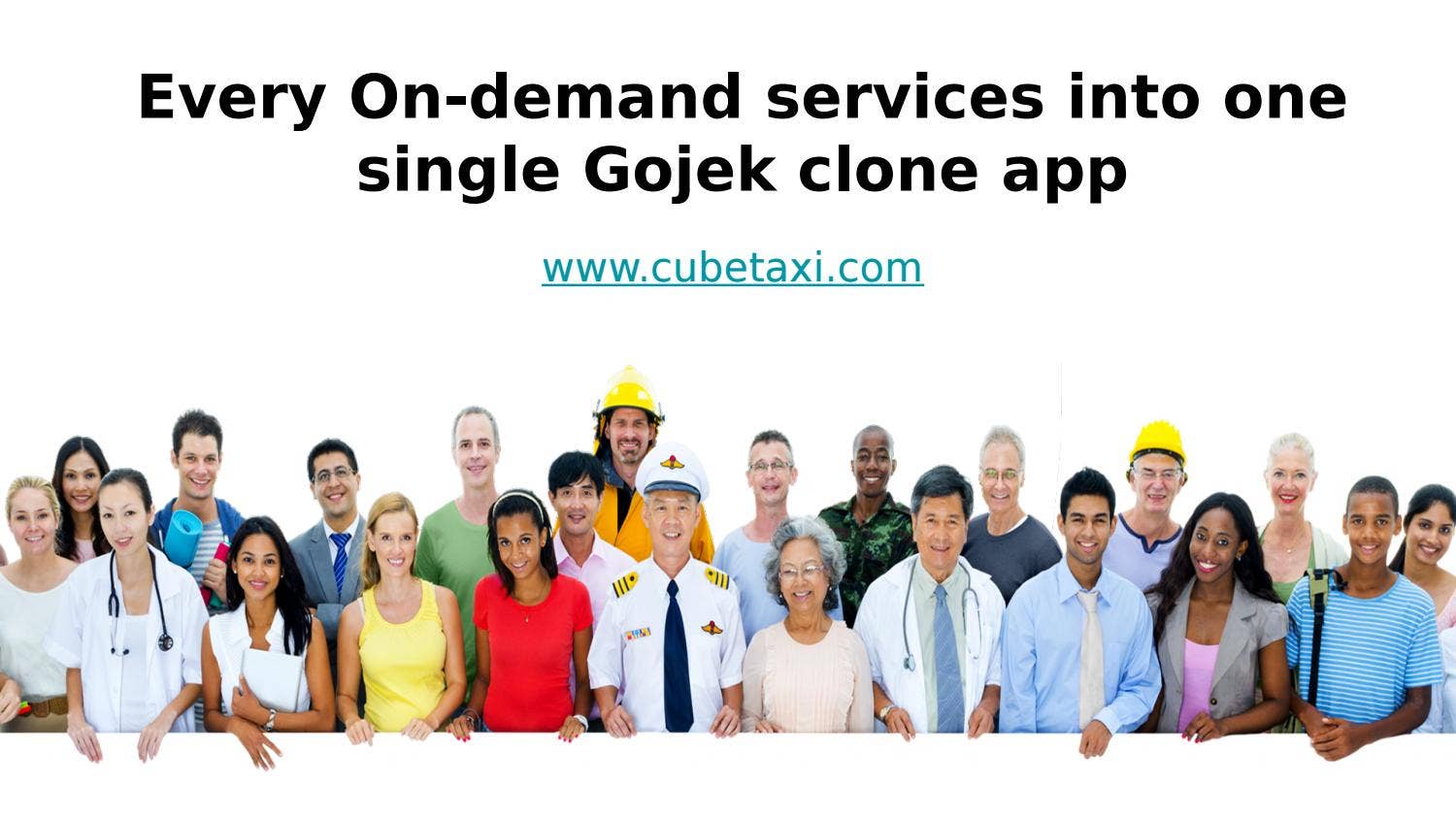 Every On demand services into one single Gojek clone app by cubetaxi ...