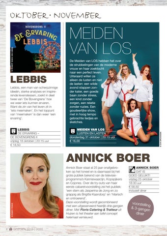 德文 Boerderij Huizen - Theaterprogramma 2019-2020 第 4 页