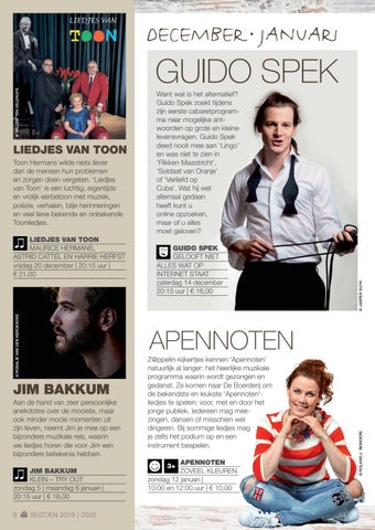 德文 Boerderij Huizen - Theaterprogramma 2019-2020 第 8 页