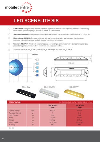 Mobile Centre Limited 灯饰目录 · MCL LED 室内 , 室外 , scene and van 灯饰 第 16 页