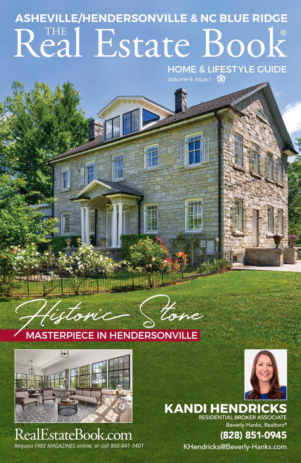 The Real Estate Book of Asheville/Hendersonville & NC Blue Ridge by
