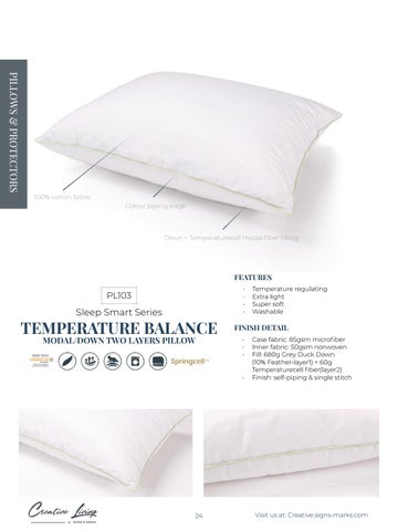 Signs & Marks 床垫 /Pillow Protector - Product 目录 第 24 页