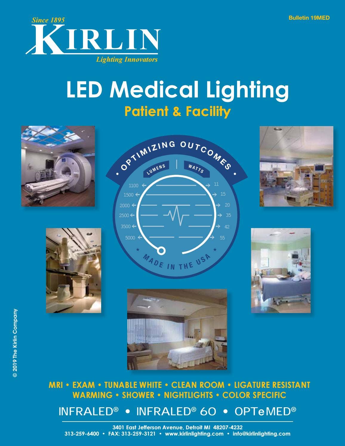 Kirlin's LED Medical Lighting Catalog 19MED by The Kirlin Company - Issuu