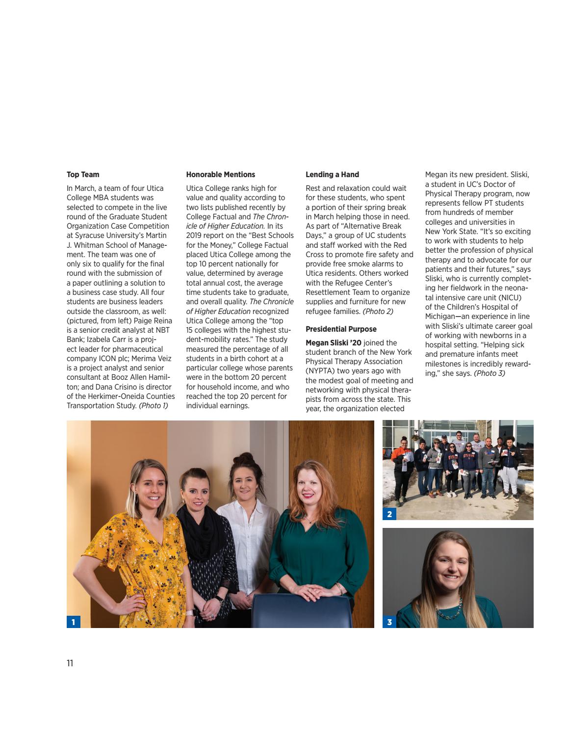 Utica Magazine - Spring 2019 by Utica College - Issuu Utica Magazine - Spring 2019 by Utica College - Issuu