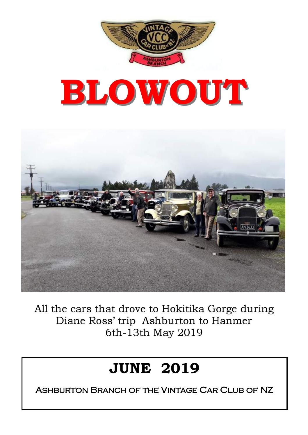 Ashburton VCC June 2019 by Vintage Car Club of New Zealand Issuu