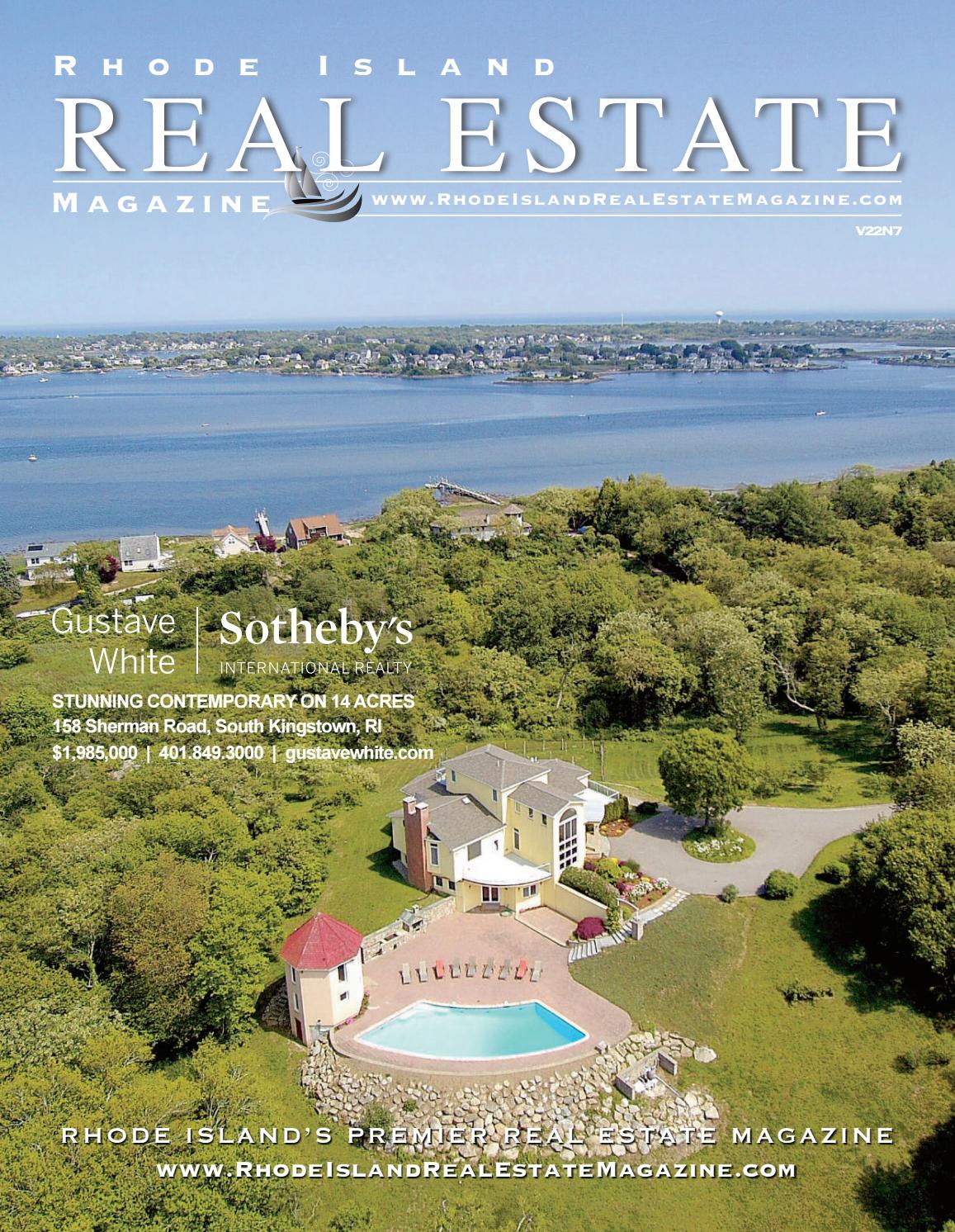 Rhode Island Real Estate Magazine V22N7 by Nancy Wolcott Miller Issuu