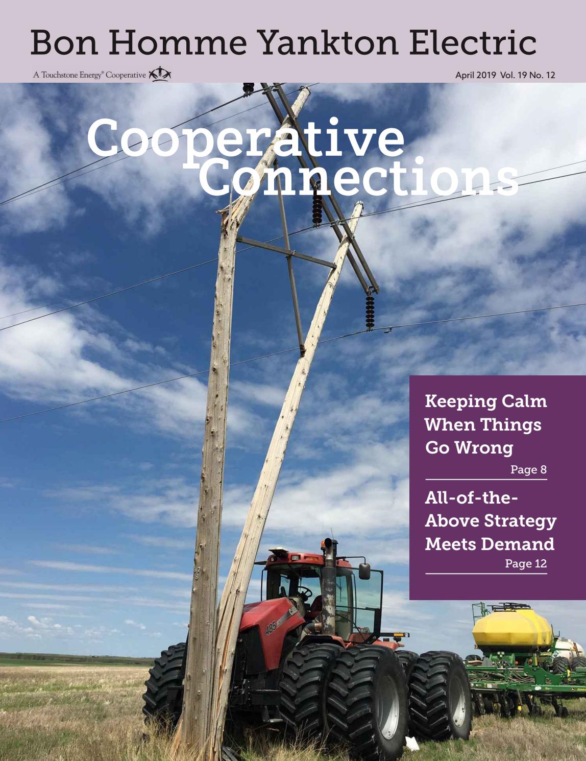 Bon Homme Yankton Electric Cooperative Connections April 2019 by Bon