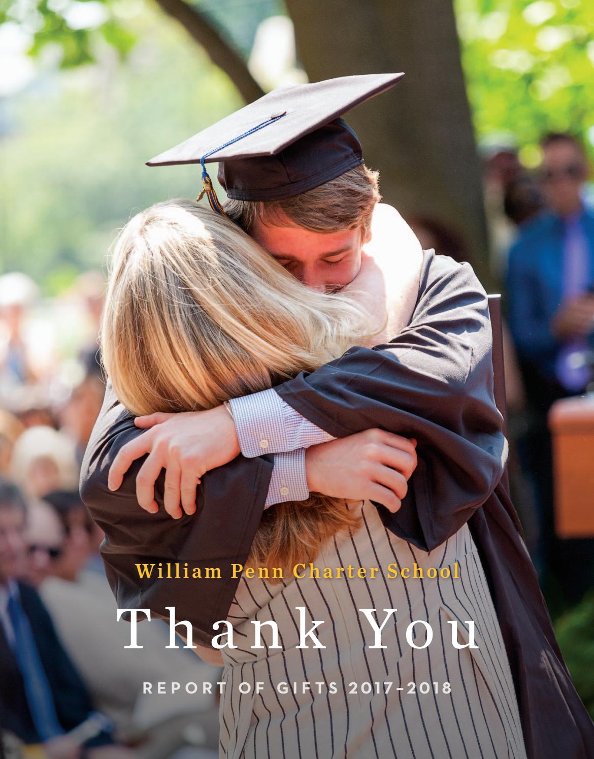 Penn Charter Report Of Gifts 2017 18 By William Penn Charter School Issuu Penn Charter Report Of Gifts 2017 18 By William Penn Charter School Issuu