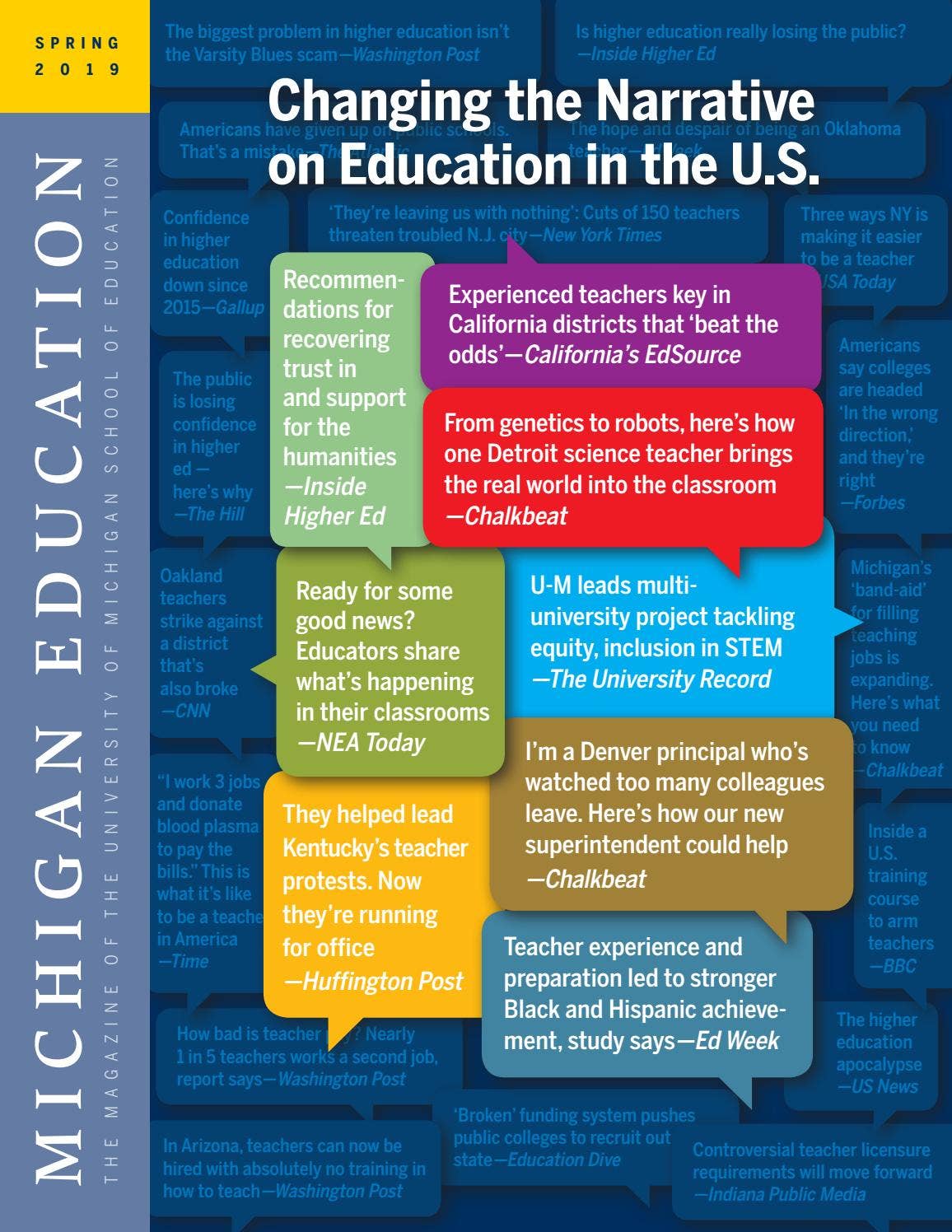 Michigan Education Magazine Spring 2019 by University of Michigan ...