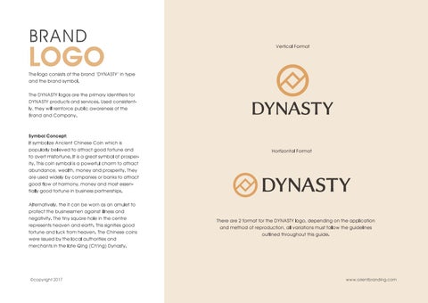 Dynasty Brand 指南 第 3 页