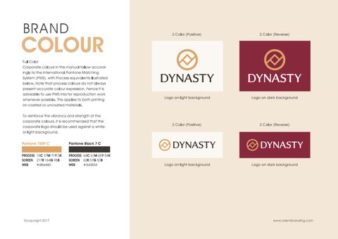 Dynasty Brand 指南 第 5 页