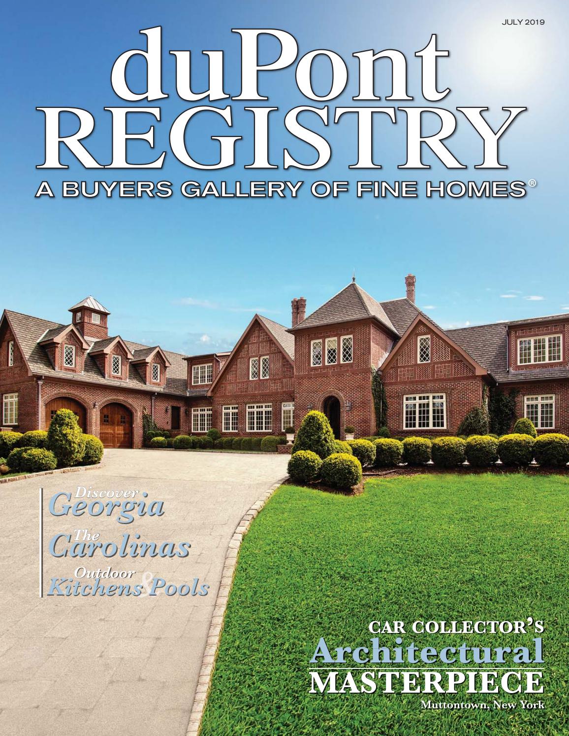 duPontREGISTRY Homes July 2019 by duPont REGISTRY Issuu