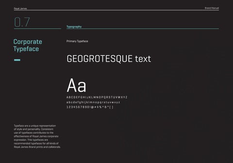 Royal James Brand Guidelines 第 13 页