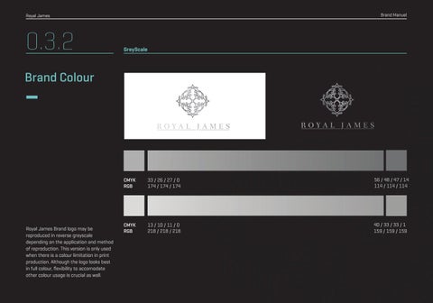 Royal James Brand Guidelines 第 6 页