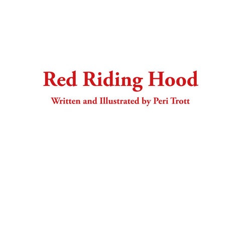Red Riding Hood 第 5 页