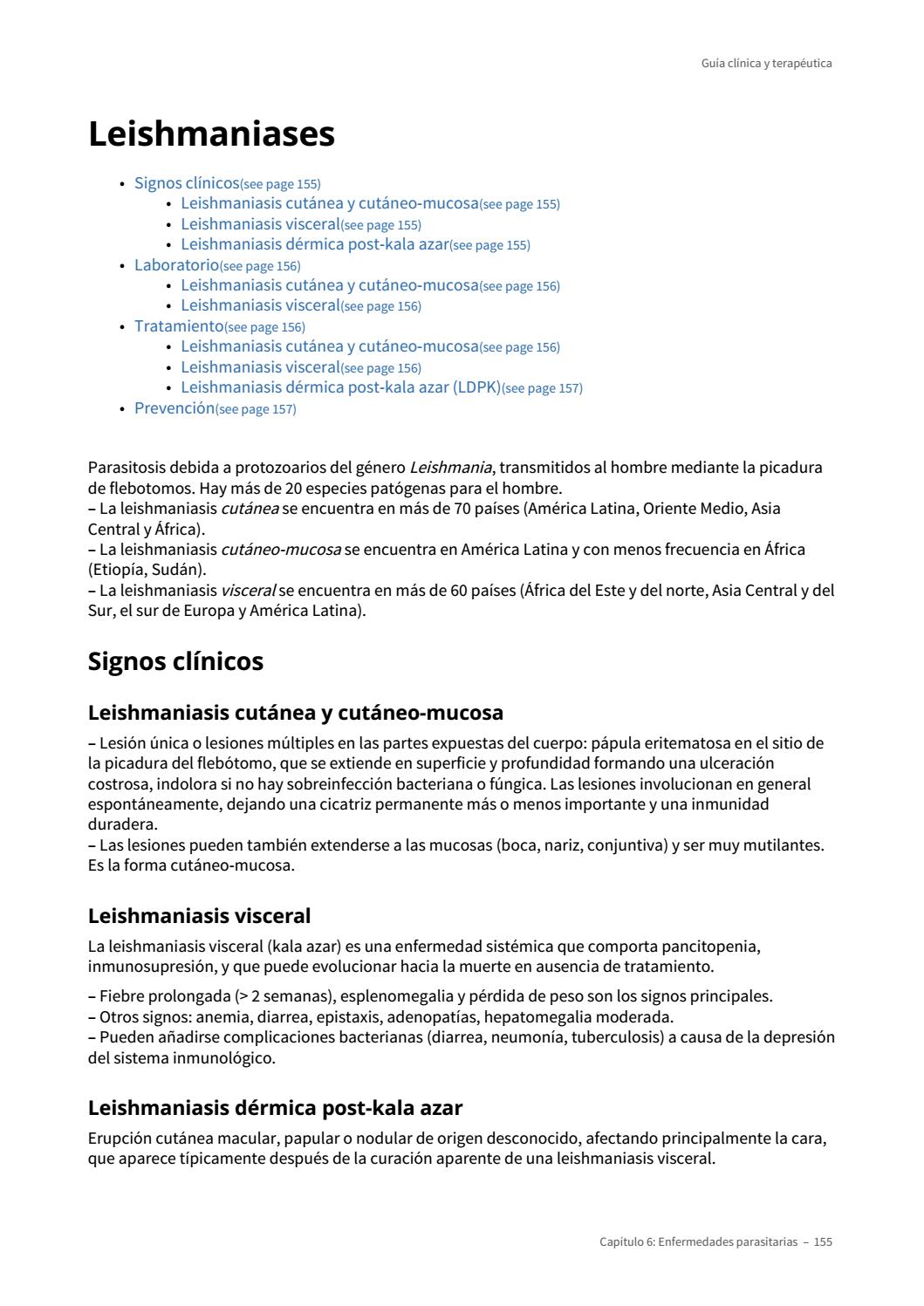 guia de tratamiento leishmaniasis