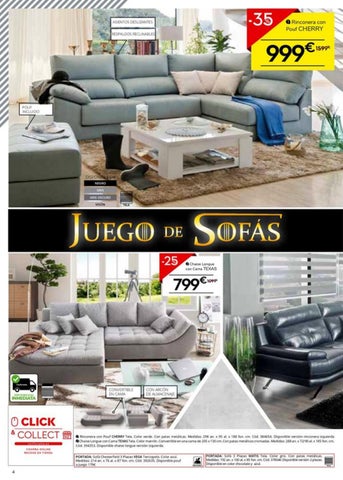 Ofertas Supermercados 家具目录 · Catalogo Conforama descuentos hasta un 50 porciento 英文 sofas 第 4 页