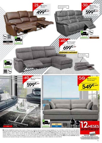 Ofertas Supermercados 家具目录 · Catalogo Conforama descuentos hasta un 50 porciento 英文 sofas 第 5 页