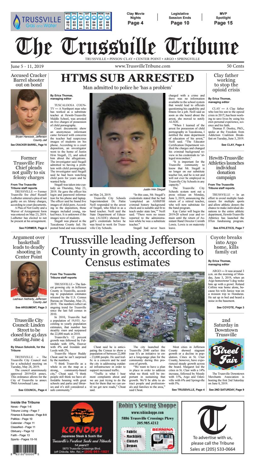 The Trussville Tribune - June 5 picture