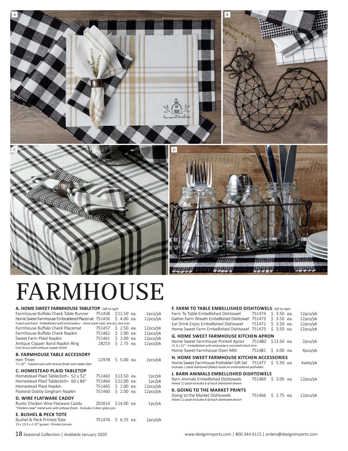 Design Imports 2020 Spring &amp; Summer Catalog by Design Imports Issuu