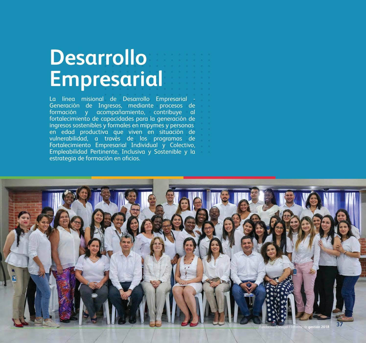 Informe de Gestión 2018 by Fundacion Comunicaciones - Issuu