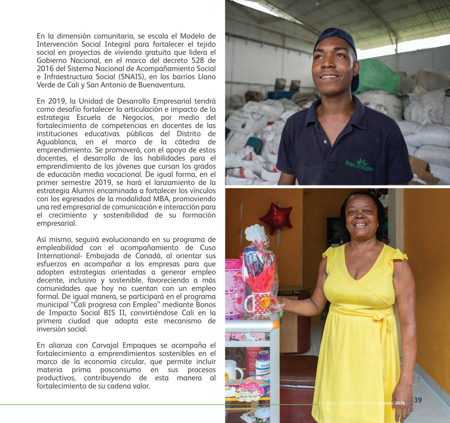 Informe de Gestión 2018 by Fundacion Comunicaciones - Issuu