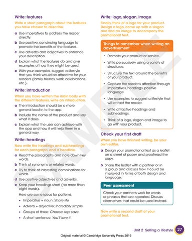 Cambridge Grammar and Writing Skills Learner's Book 9 sample by ...