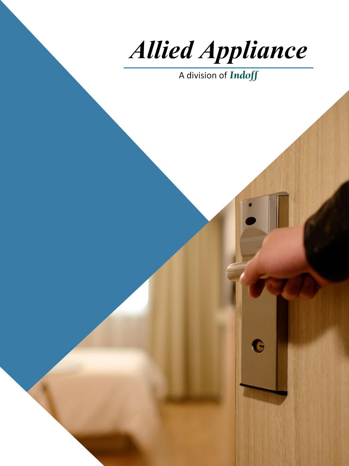 Allied Appliance Hospitality TA by Indoff Inc. Issuu
