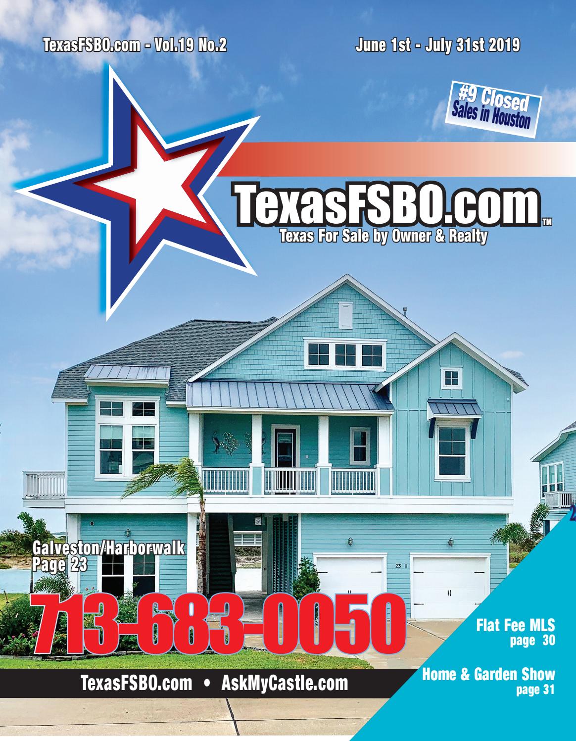 Texas For Sale by Owner Magazine June/July 2019 by Texas FSBO Issuu