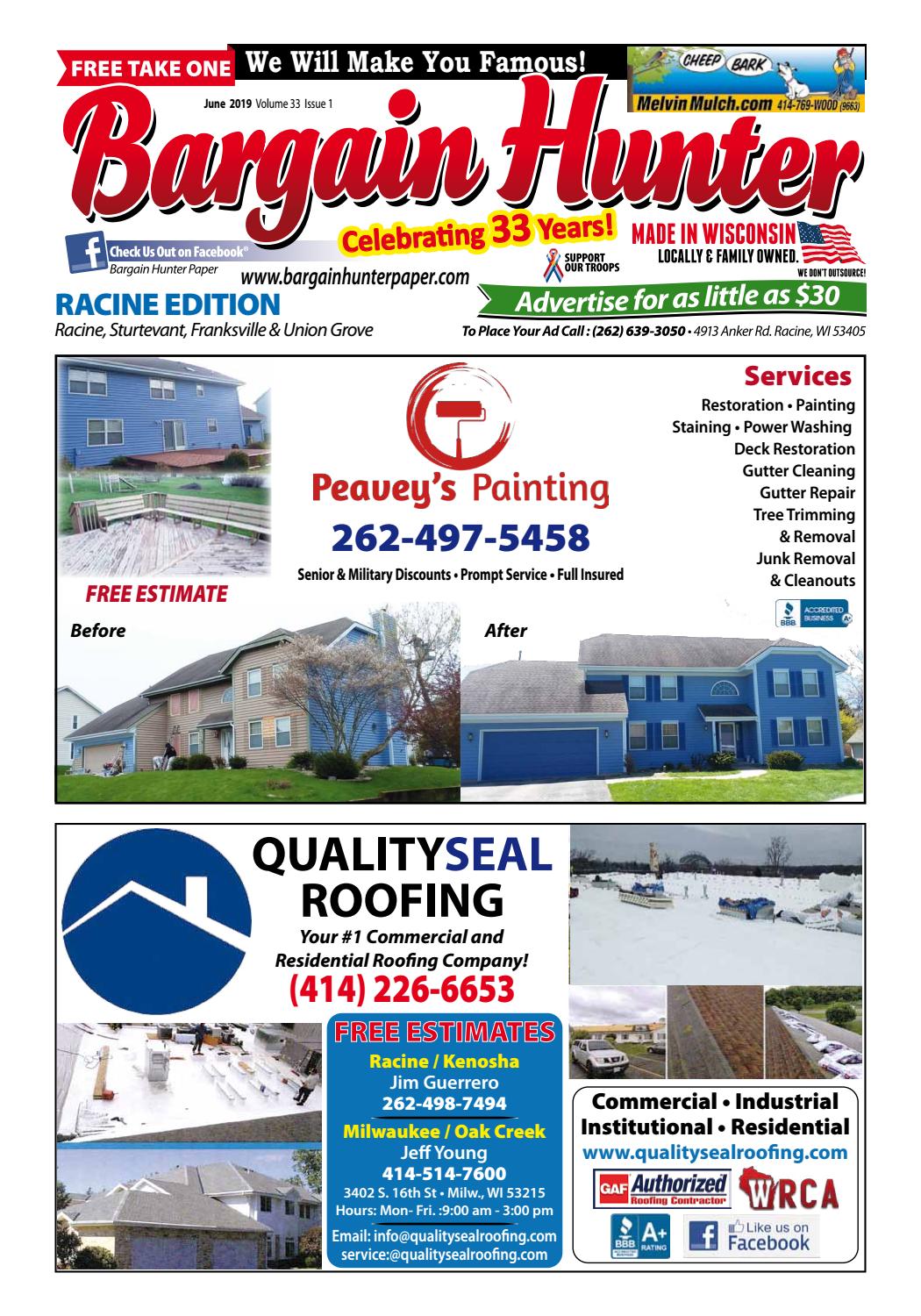 Bargain Hunter Racine June 2019 By Jeff Scott Issuu